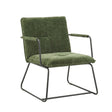 Armchair Bilbao FavoFurn Green LxBxH 66x64x37 Fabric Nnb