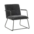 Armchair Bilbao FavoFurn Black LxBxH 66x64x37 Fabric Nnb