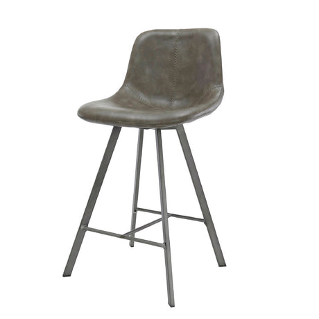 Bar Stool Jagger HomeHaven Taupe LxBxH 76x54x54 Artificial leather Nnb