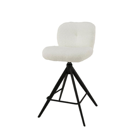 Bar Stool Harris HomeHaven white Boucle Nnb