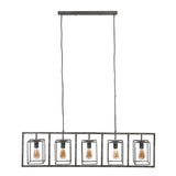 Pendant Light Flint HomeHaven Anthracite LxBxH 136x46x21 Metal Nnb