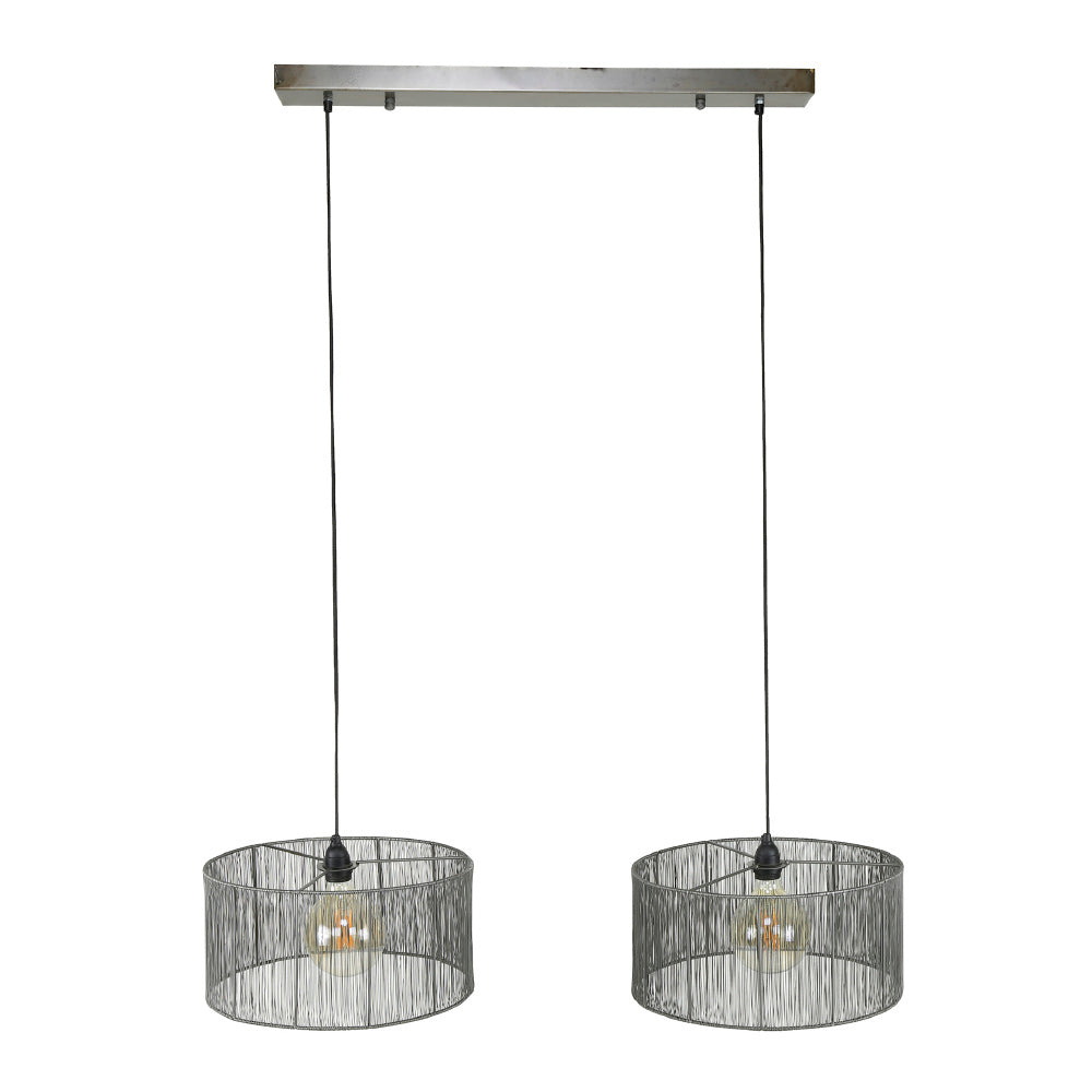 Pendant Light Mace HomeHaven Black LxBxH 90x45x28 Metal Nnb