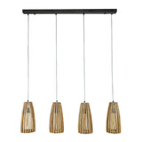 Pendant Light Houston HomeHaven Brown LxBxH 140x42x20 Mango wood Nnb