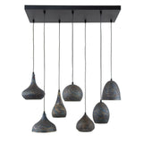 Pendant Light Kenyon HomeHaven Black LxBxH 91x45x36 Metal Nnb