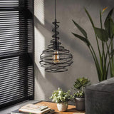 Pendant Light Norris HomeHaven Black LxBxH 47x28x28 Metal Nnb