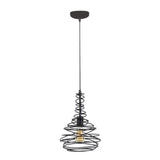 Pendant Light Norris HomeHaven Black LxBxH 47x28x28 Metal Nnb