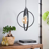 Pendant Light Jago HomeHaven Black LxBxH 46x46x10 Metal Nnb