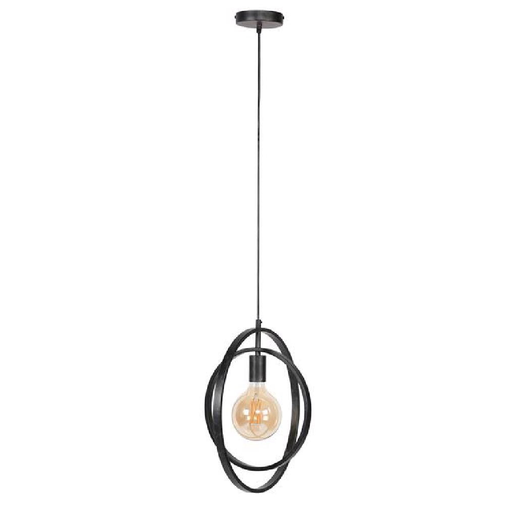 Pendant Light Jago HomeHaven Black LxBxH 46x46x10 Metal Nnb